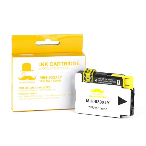 Compatible-HP-933XL-CN056AN-Yellow-Ink-Cartridge-High-Yield-Moustache-MILEX