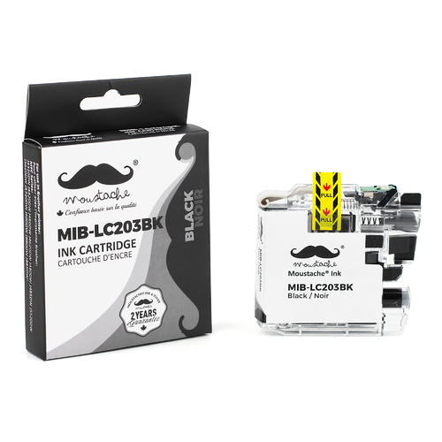 LC203BK-Compatible-Black-Ink-Cartridge-High-Yield-Moustache-MILEX
