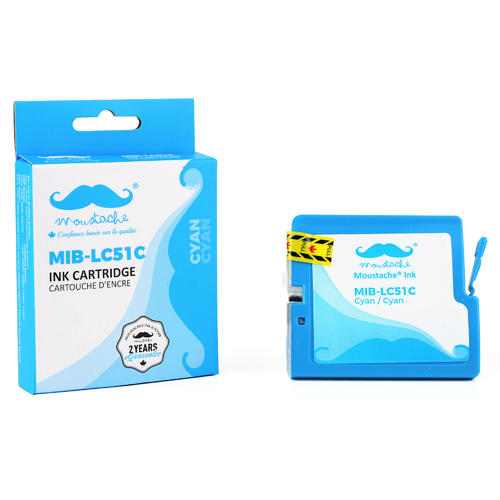 LC51C-DCP-130C-Brother-LC51C-Compatible-Cyan-Ink-Cartridge-Moustache-milex