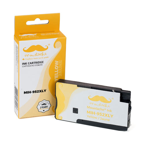 Remanufactured-HP-952XL-L0S67AN-Yellow-Ink-Cartridge-High-Yield-Moustache-MILEX