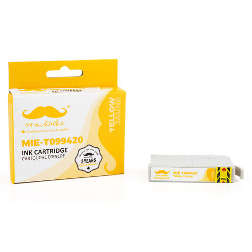 Epson-99-T099420-Compatible-Yellow-Ink-Cartridge-Moustache-MILEX